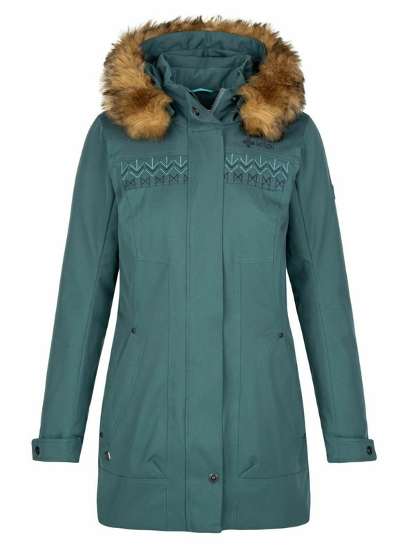 Kilpi Дамско зимно палто Kilpi PERU-W Тъмно зелено