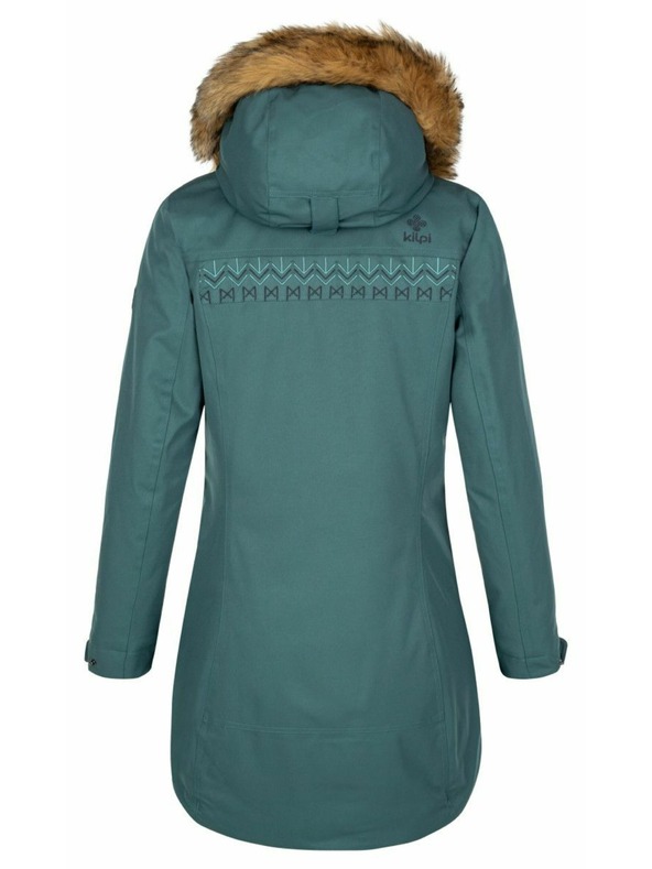 Kilpi Дамско зимно палто Kilpi PERU-W Тъмно зелено