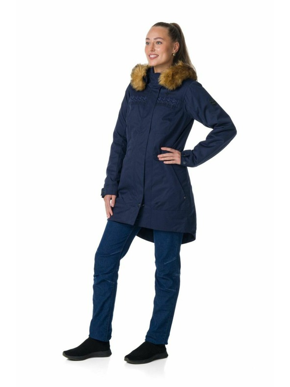 Kilpi Дамско зимно палто Kilpi PERU-W Тъмно зелено