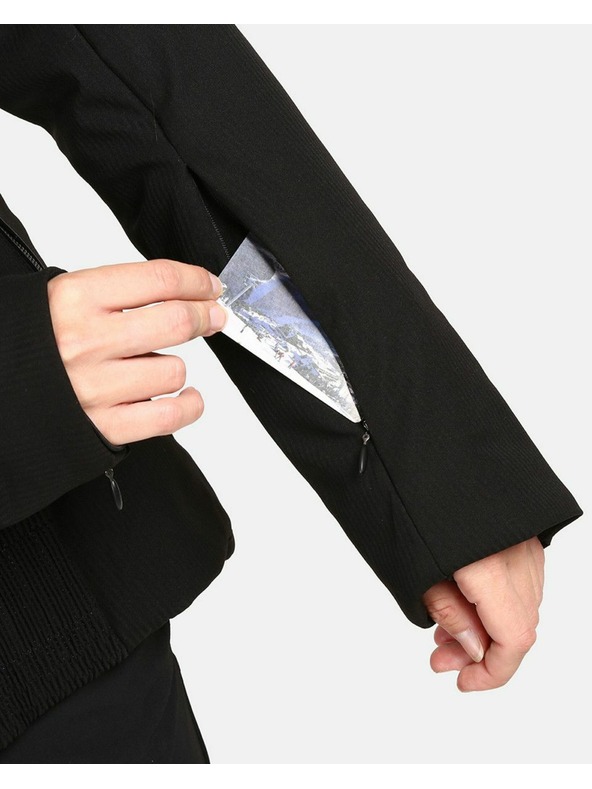 Kilpi Дамско ски яке Kilpi EMILIN-W Черно