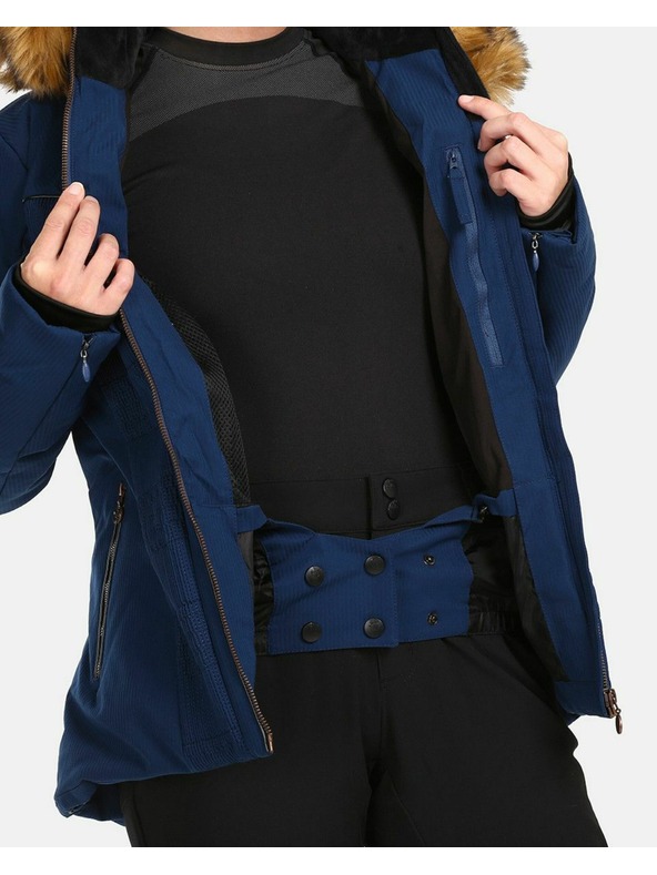 Kilpi Дамско ски яке Kilpi EMILIN-W Тъмносиньо