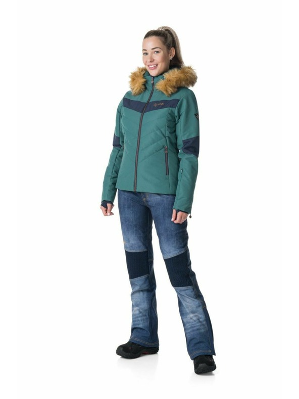 Kilpi Дамско ски яке Kilpi ALISIA-W Тъмнозелено