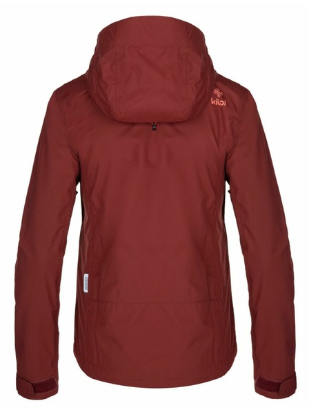 Kilpi Дамско външно яке Kilpi ORLETI-M Тъмночервено