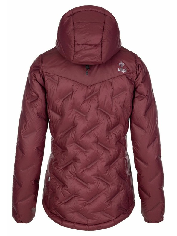 Kilpi Дамско пухено яке Kilpi ALBERTA-W Тъмночервено
