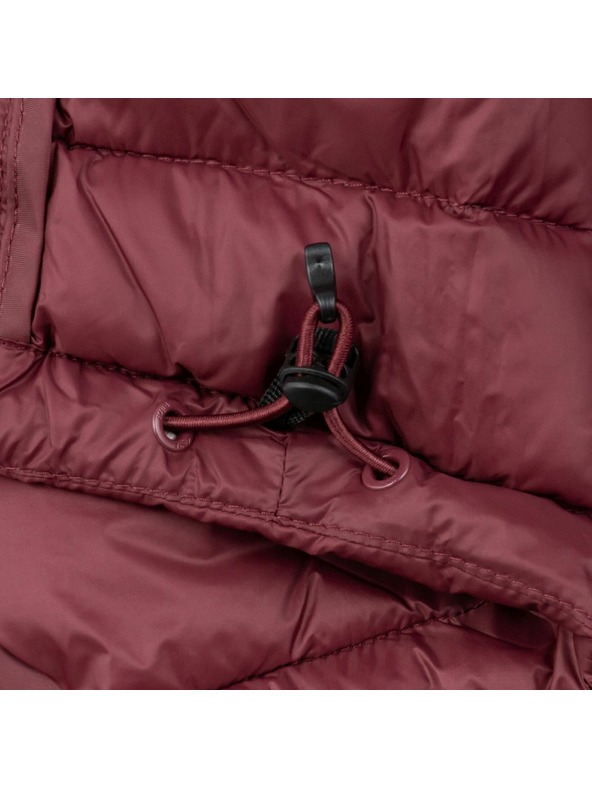 Kilpi Дамско пухено яке Kilpi ALBERTA-W Тъмночервено