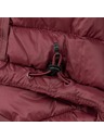 Kilpi Дамско пухено яке Kilpi ALBERTA-W Тъмночервено