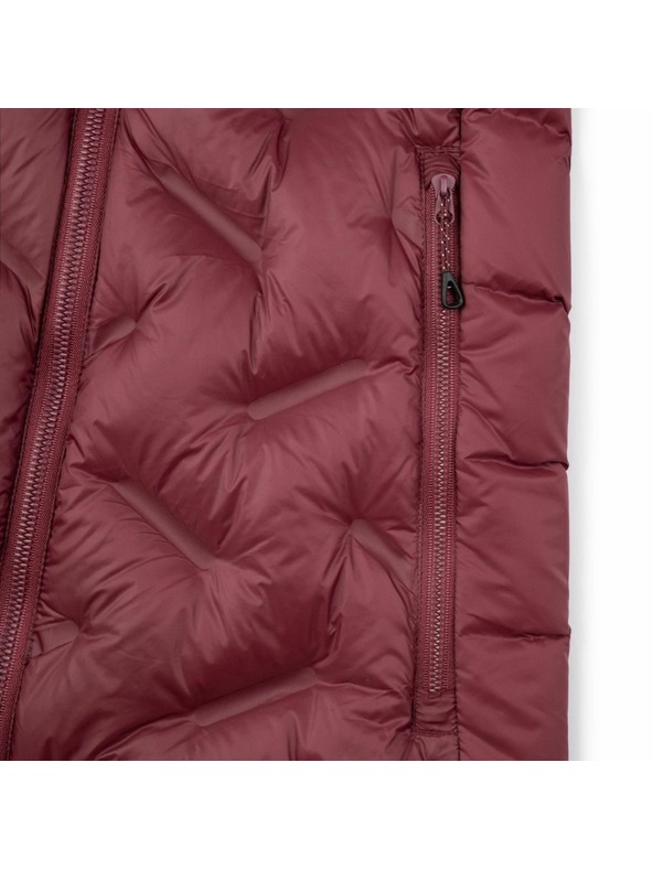 Kilpi Дамско пухено яке Kilpi ALBERTA-W Тъмночервено
