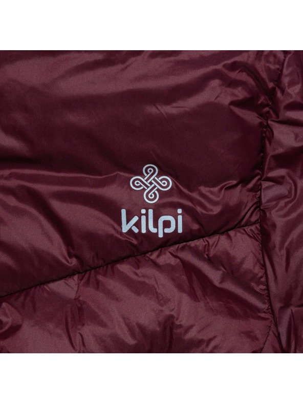 Kilpi Дамско пухено яке Kilpi ALBERTA-W Тъмночервено