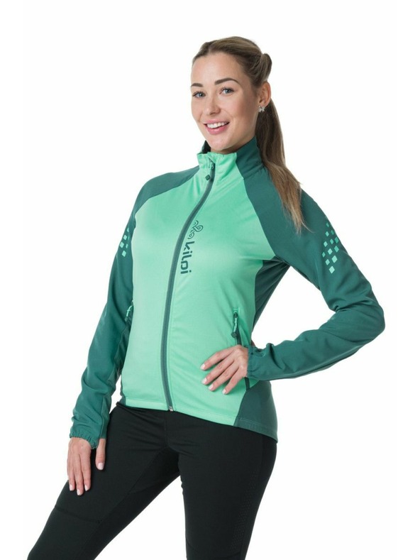 Kilpi Дамско бягащо яке Kilpi NORDIM-W Тъмнозелено