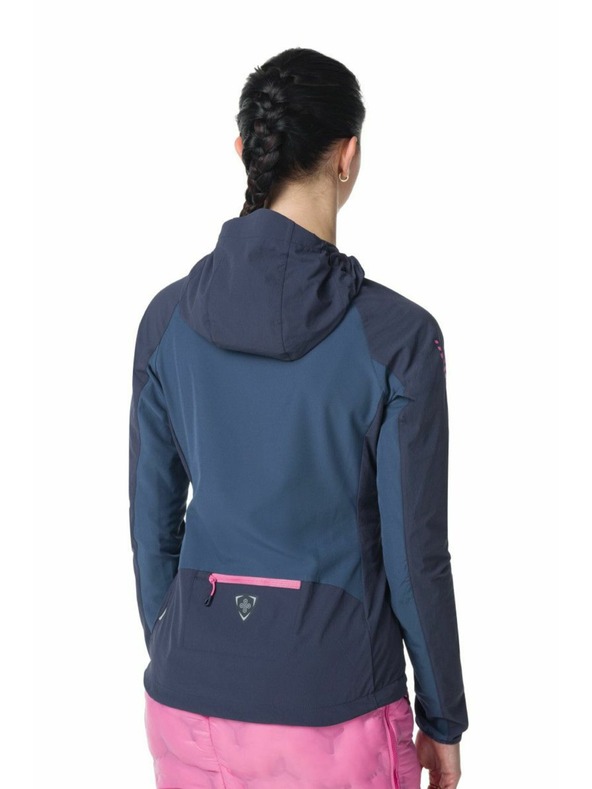 Kilpi Дамско softshell бягащо яке Kilpi BALANS-W Тъмносиньо