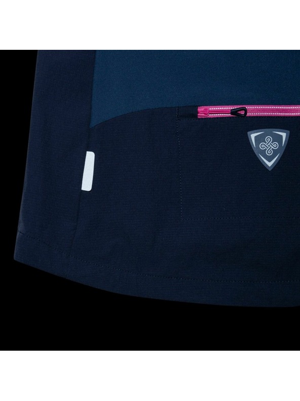 Kilpi Дамско softshell бягащо яке Kilpi BALANS-W Тъмносиньо