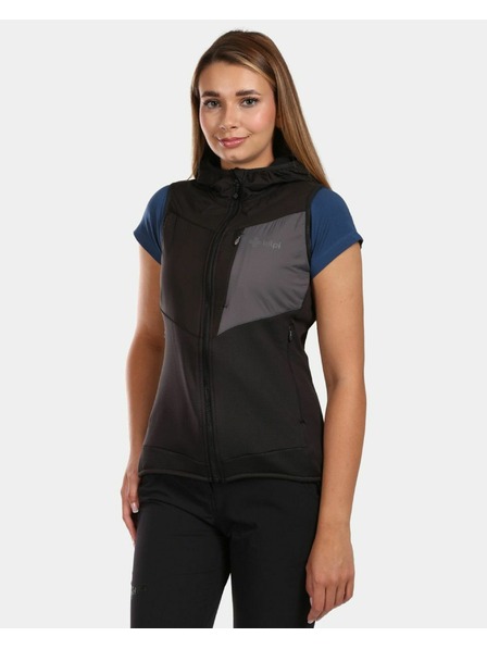 Kilpi Дамска спортна жилетка Kilpi LENIA-W Black