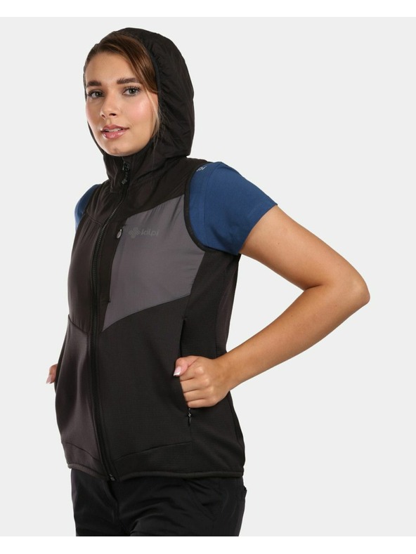 Kilpi Дамска спортна жилетка Kilpi LENIA-W Black