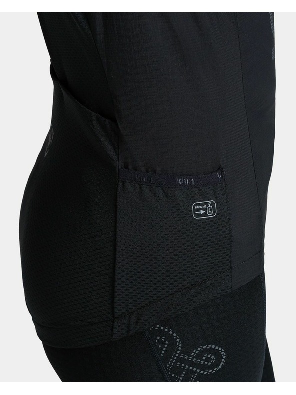 Kilpi Дамски ветроустойчив елек Kilpi FLOW-W Черно