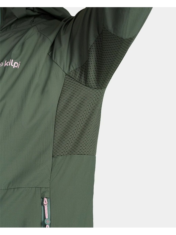 Kilpi Дамска outdoor и бягаща ветровка Kilpi ROSA-W Тъмнозелена