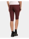 Kilpi Дамски outdoor 3/4 панталон Kilpi MEEDIN-W Тъмночервен