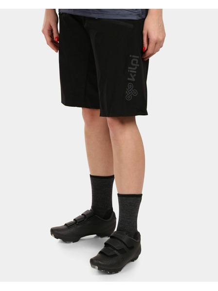 Kilpi Дамски колоездачни шорти Kilpi TRACKEE-W Черен
