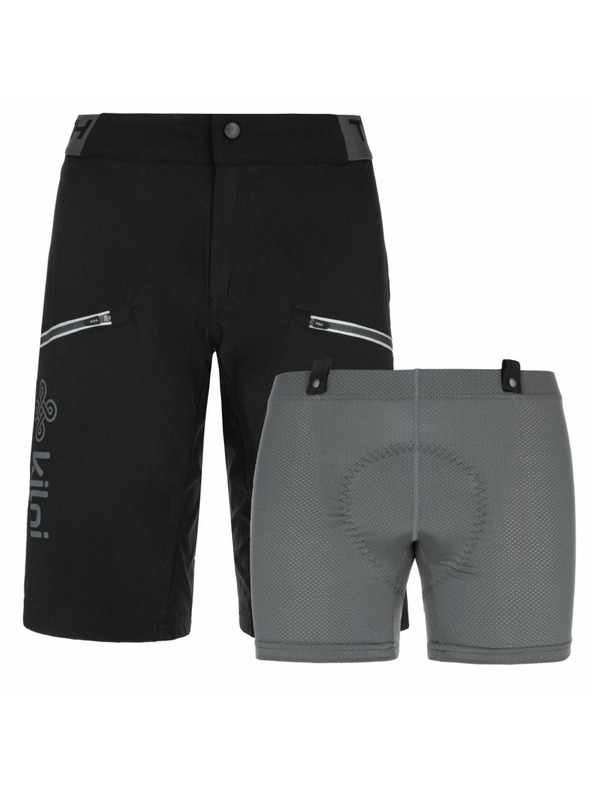 Kilpi Дамски колоездачни шорти Kilpi TRACKEE-W Черен