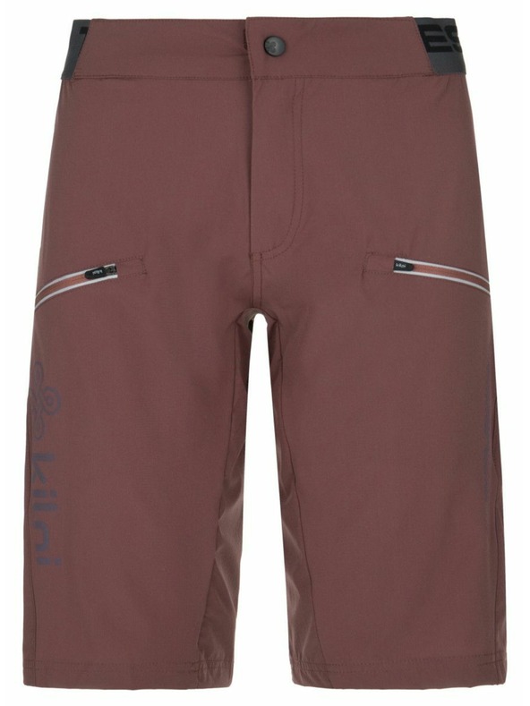 Kilpi Дамски колоездачни шорти Kilpi TRACKEE-W Тъмночервен