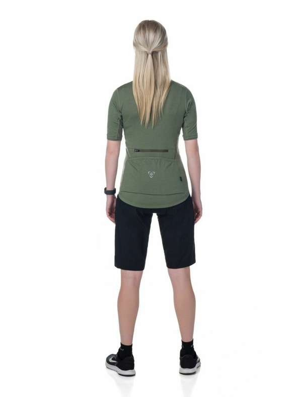 Kilpi Дамски колоездачни шорти Kilpi TRACKEE-W Тъмночервен