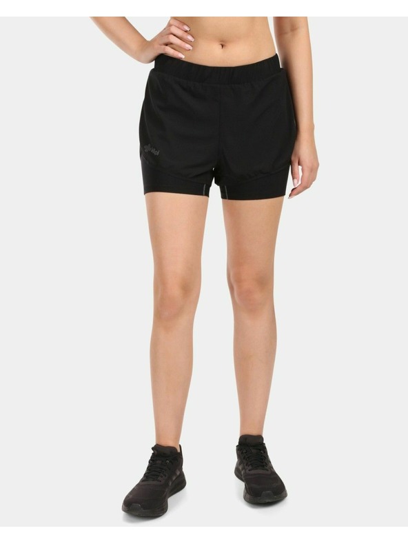 Kilpi Дамски бягащи шорти Kilpi BERGEN-W Черен