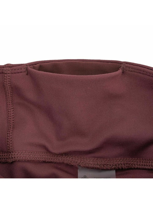 Kilpi Дамски 3/4 фитнес легинси Kilpi SOLAS-W Тъмно червено