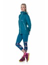 Kilpi Дамски 3/4 фитнес легинси Kilpi SOLAS-W Тюркоазено