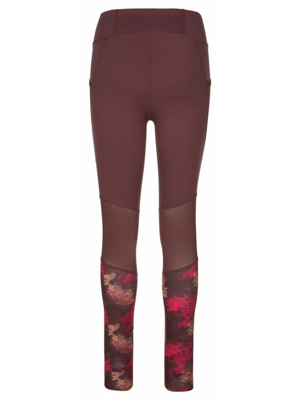 Kilpi Дамски фитнес легинси Kilpi LIGANO-W Тъмно червено