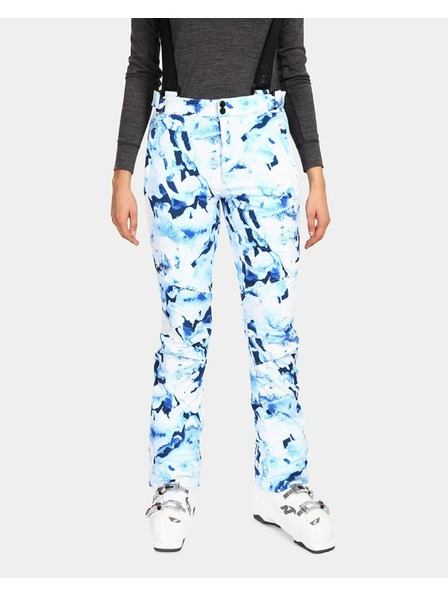 Kilpi Дамски softshell ски панталони Kilpi TORIEN-W Бяла