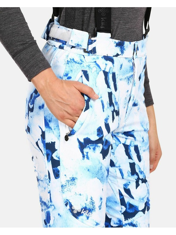 Kilpi Дамски softshell ски панталони Kilpi TORIEN-W Бяла