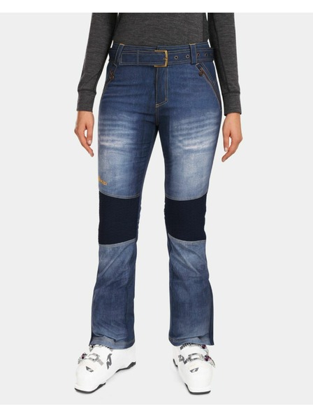 Kilpi Дамски softshell ски панталони Kilpi JEANSO-W Тъмно синя