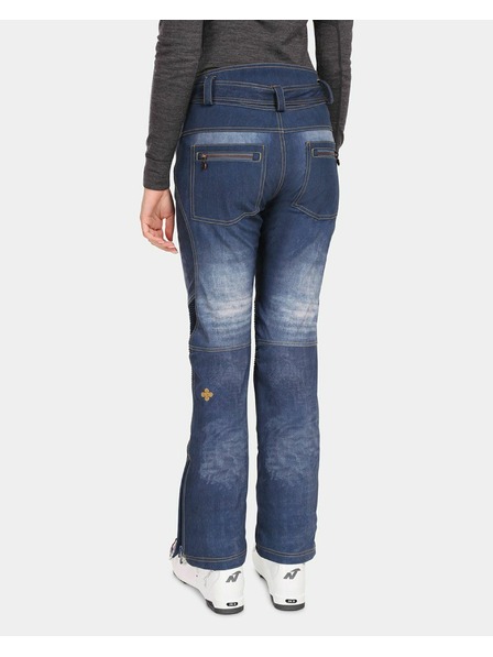 Kilpi Дамски softshell ски панталони Kilpi JEANSO-W Тъмно синя