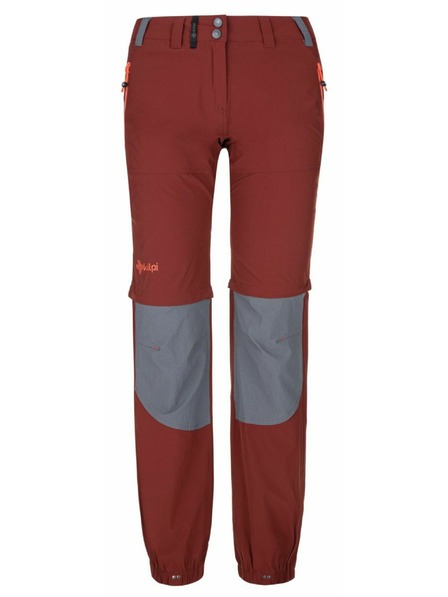 Kilpi Дамски туристически панталони KILPI HOSIO-W Тъмночервено