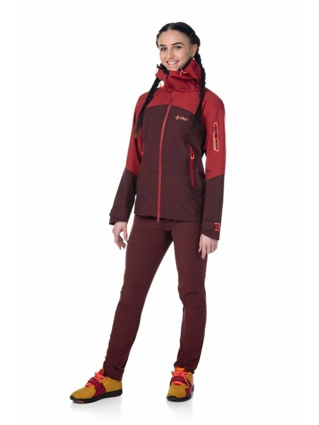 Kilpi Дамски outdoor панталони Kilpi BRODELIA-W Тъмно червена