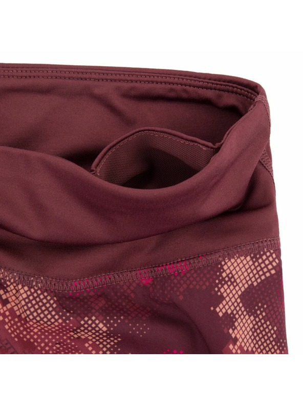 Kilpi Дамска бягаща пола Kilpi TITICACA-W Тъмночервен