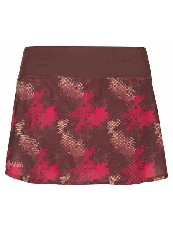 Kilpi Дамска бягаща пола Kilpi TITICACA-W Тъмночервен