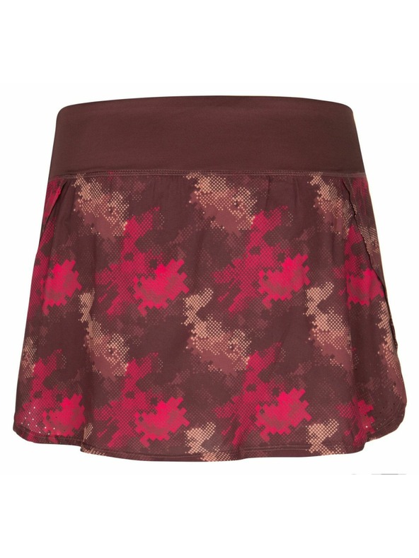 Kilpi Дамска бягаща пола Kilpi TITICACA-W Тъмночервен