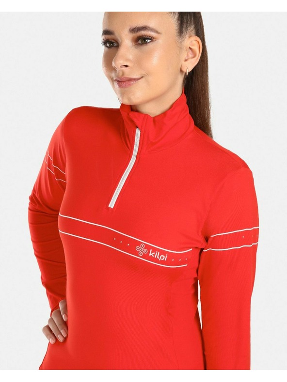 Kilpi Дамско термобельо с дълъг ръкав Kilpi LEEMA-W Червено