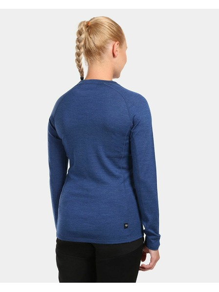 Kilpi Дамска функционална тениска с дълъг ръкав Kilpi MAVORA TOP-W Тъмносиня