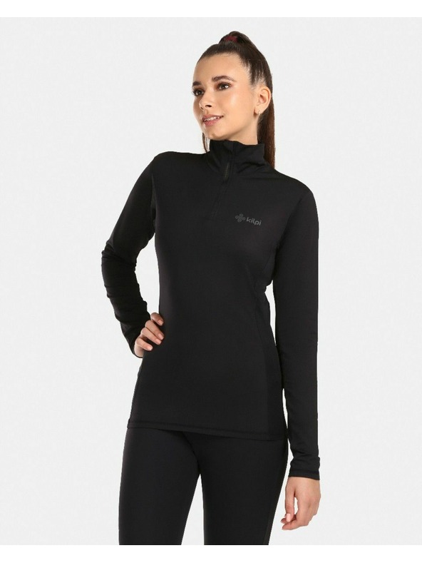 Kilpi Дамска функционална тениска с дълъг ръкав Kilpi WILLIE-W Черна
