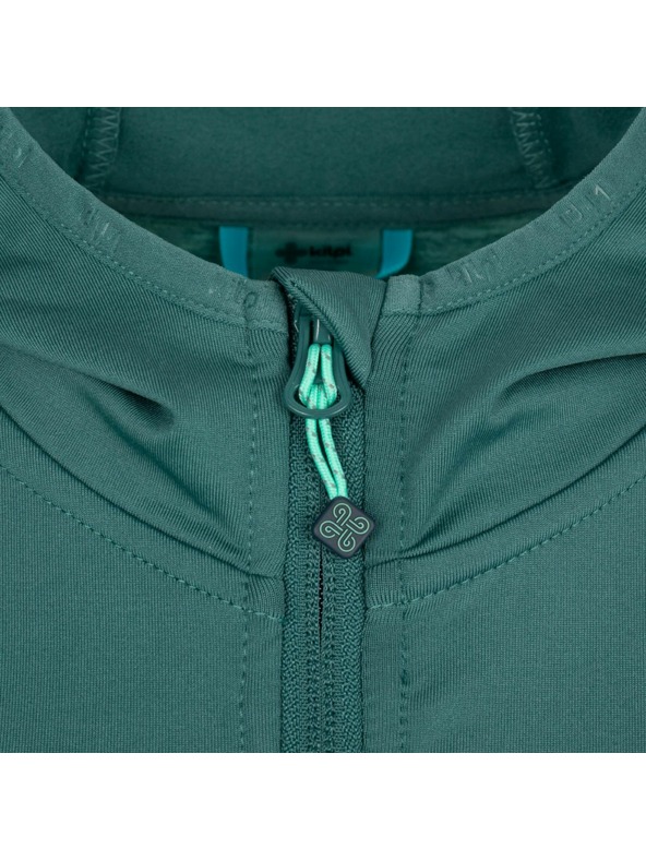 Kilpi Дамски спортен суитшърт с качулка Kilpi LAYANA-W Тъмночервен