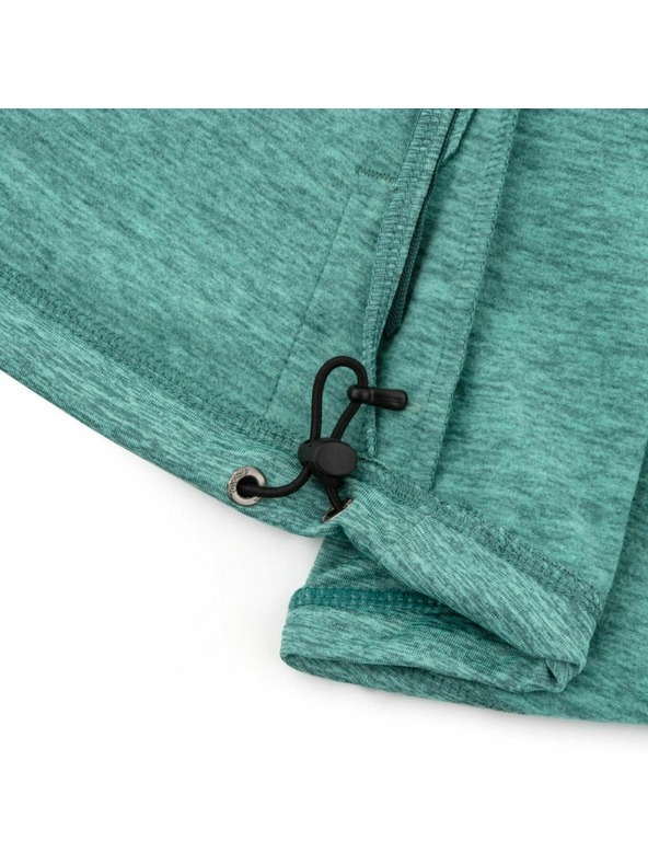 Kilpi Дамски спортен суитшърт с качулка Kilpi LAYANA-W Тюркоазен