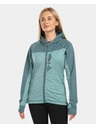 Kilpi Дамски спортен суитшърт с качулка Kilpi LAYANA-W Тюркоазен