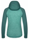 Kilpi Дамски спортен суитшърт с качулка Kilpi LAYANA-W Тюркоазен