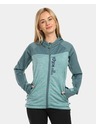 Kilpi Дамски спортен суитшърт с качулка Kilpi LAYANA-W Тюркоазен