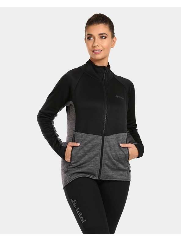 Kilpi Дамски функционален суитшърт Kilpi TOMMS-W Черен