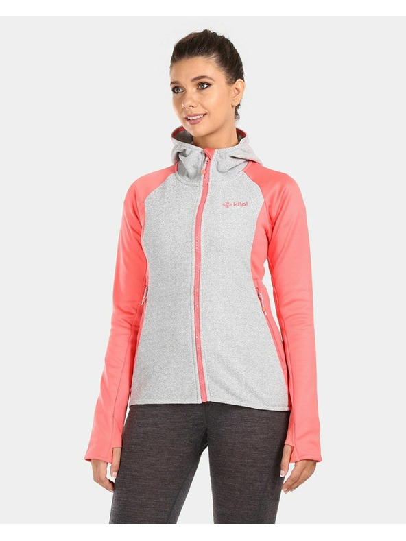 Kilpi Дамски поларен суитшърт Kilpi VERSAM-W Розов