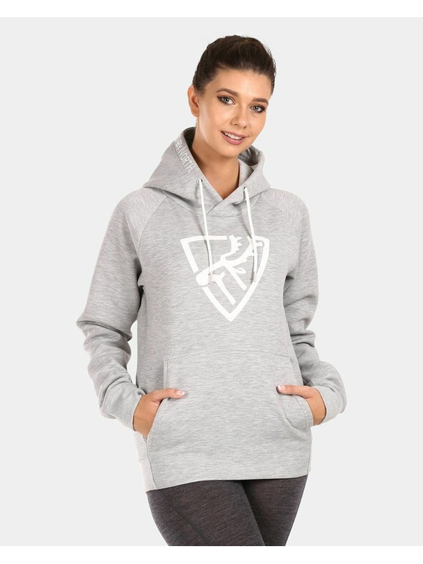 Kilpi Дамски памучен суитшърт Kilpi FJELA-W Светлосив