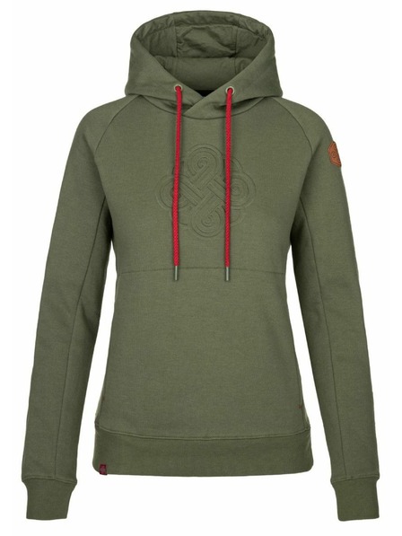 Kilpi Дамски суитшърт Kilpi SOHEY-W Каки