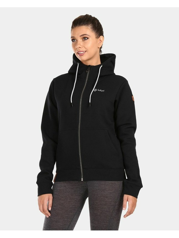 Kilpi Дамски памучен суитшърт Kilpi RAJANA-W Черен